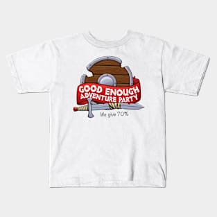 Good Enough Adventure Party Kids T-Shirt